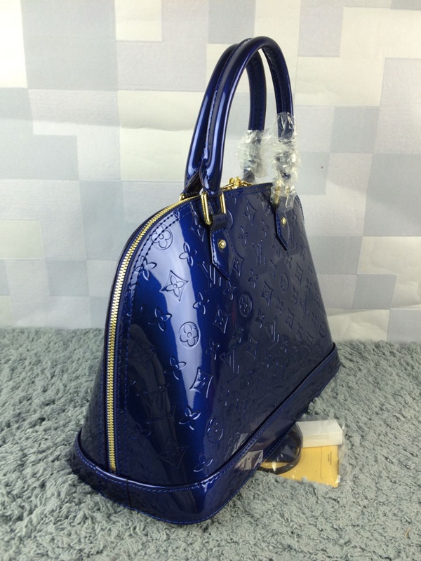 ルイヴィトンバッグ側面デザイン